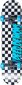 Speed ​​​​Demons Checkers Täielik rula, sinine / must hind ja info | Rulad | kaup24.ee