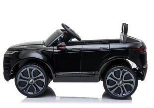 Kahekohaline elektriauto Lean Range Rover Evoque, must hind ja info | Laste elektriautod | kaup24.ee