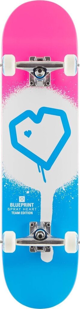 Blueprint Spray Heart V2 Täielik rula, roosa / sinine hind ja info | Rulad | kaup24.ee