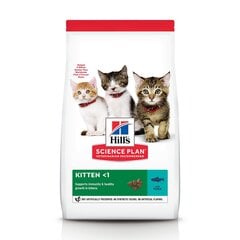 Hill's Science Plan Kitten toit kassipoegadele tuunikalaga, 1,5 kg цена и информация | Сухой корм для кошек | kaup24.ee