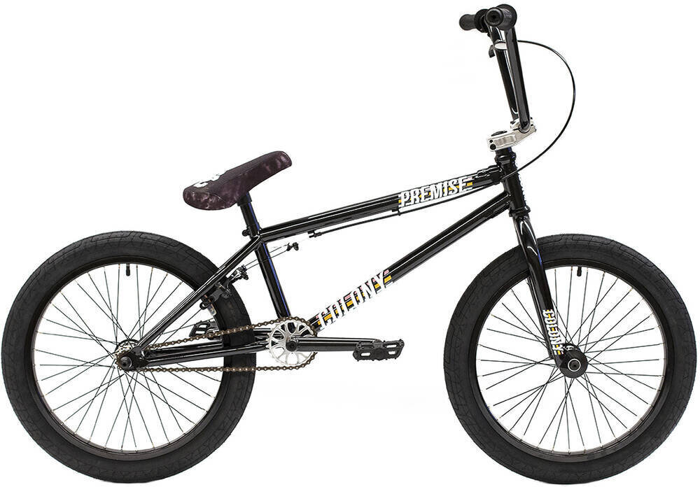Colony Premise 20 "2021 BMX Freestyle jalgratas, läikiv must / poleeritud hind ja info | Jalgrattad | kaup24.ee