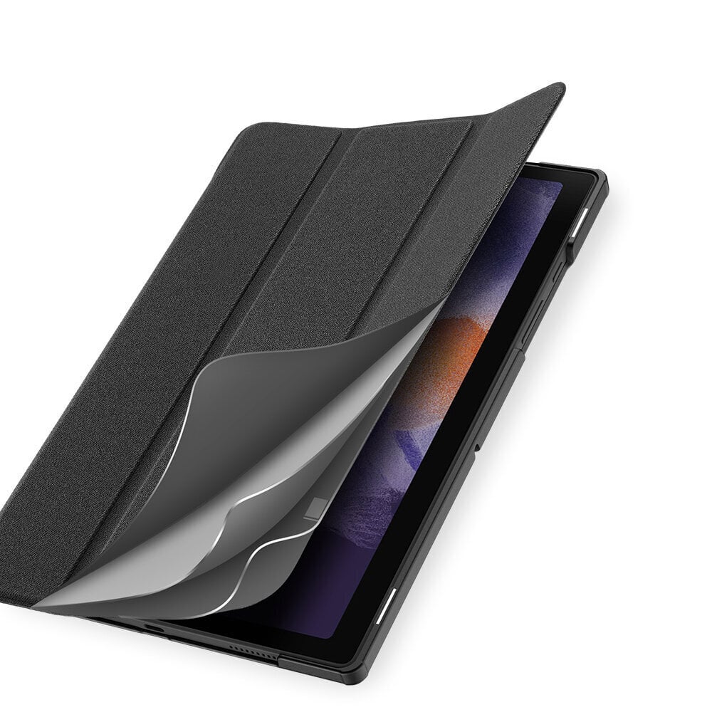 DUX DUCIS Domo kokkupandav tahvelarvuti kate Smart Sleep funktsiooni alusega Samsung Galaxy Tab A8 10.5 "2021, must hind ja info | Tahvelarvuti kaaned ja kotid | kaup24.ee