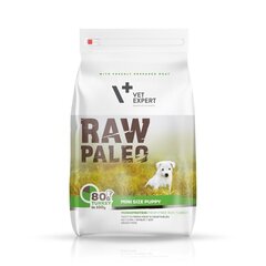 Сухой беззерновой корм Raw Paleo для щенков мелких пород Puppy Mini, 8 кг цена и информация | Сухой корм для собак | kaup24.ee