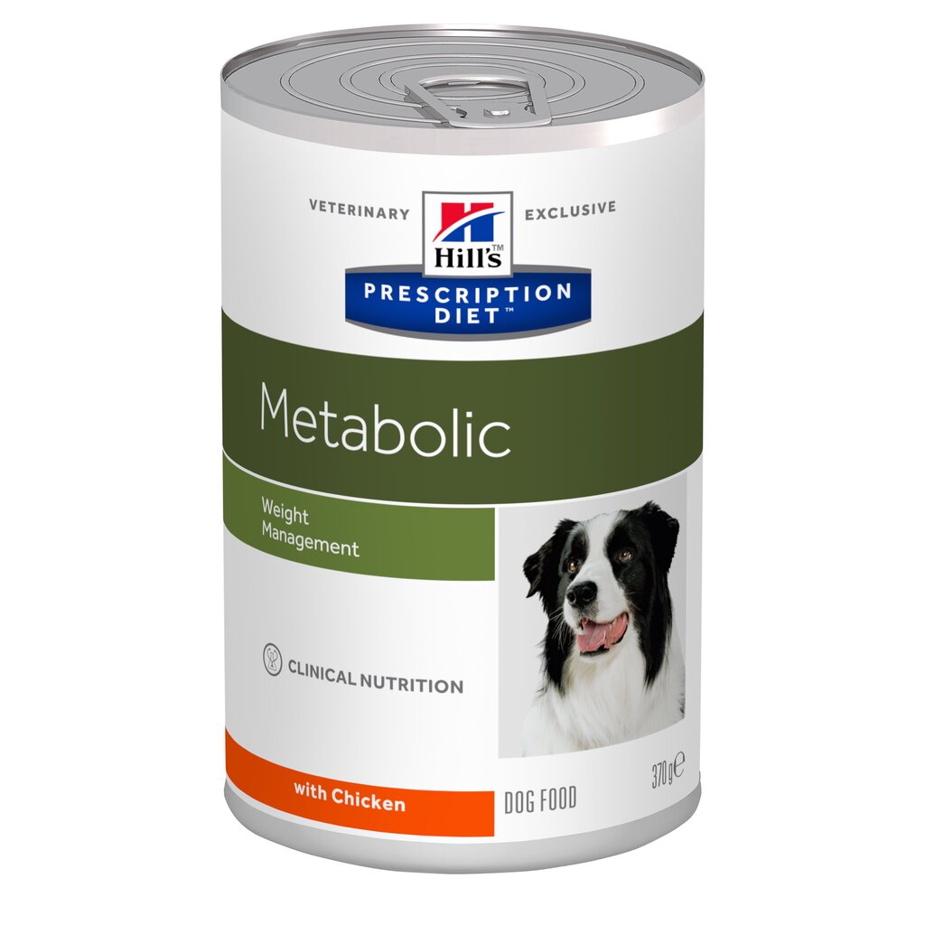 Hill's diet Metaboolne koeratoit, 370 g hind ja info | Konservid koertele | kaup24.ee