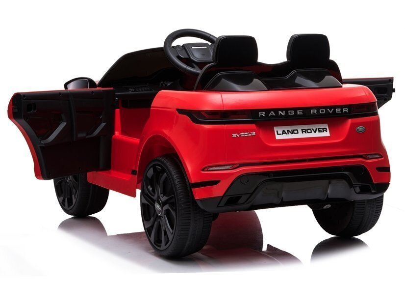 Kahekohaline elektriauto Lean Range Rover Evoque, punane цена и информация | Laste elektriautod | kaup24.ee