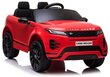 Kahekohaline elektriauto Lean Range Rover Evoque, punane hind ja info | Laste elektriautod | kaup24.ee