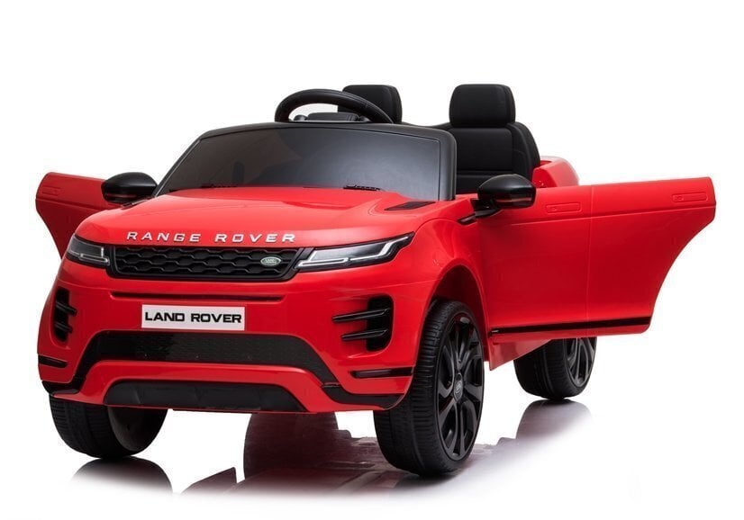 Kahekohaline elektriauto Lean Range Rover Evoque, punane hind ja info | Laste elektriautod | kaup24.ee