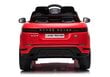 Kahekohaline elektriauto Lean Range Rover Evoque, punane цена и информация | Laste elektriautod | kaup24.ee