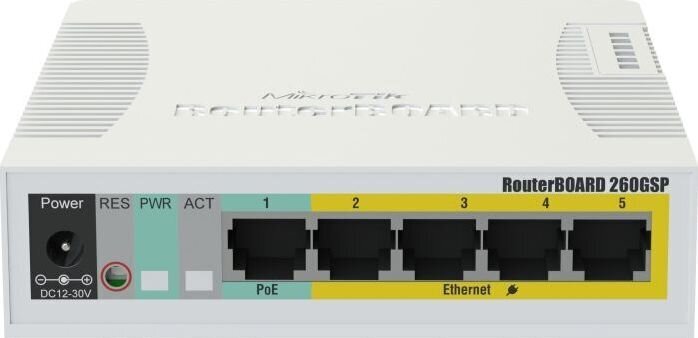 MikroTik MT CSS106-1G-4P-1S hind ja info | Lülitid (Switch) | kaup24.ee