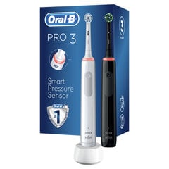 Электрическая зубная щетка Oral-B Pro 3 3900 цена и информация | Электрические зубные щетки | kaup24.ee