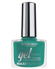 Küünelakk Deborah Gel Effect 8,5 ml, 38 Lagoon Green цена и информация | Лаки для ногтей, укрепители для ногтей | kaup24.ee