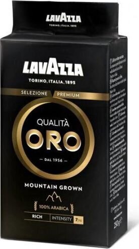 Jahvatatud kohv Lavazza Qualita Oro Mountain Grown, jahvatatud kohv, 250 g hind ja info | Kohv, kakao | kaup24.ee