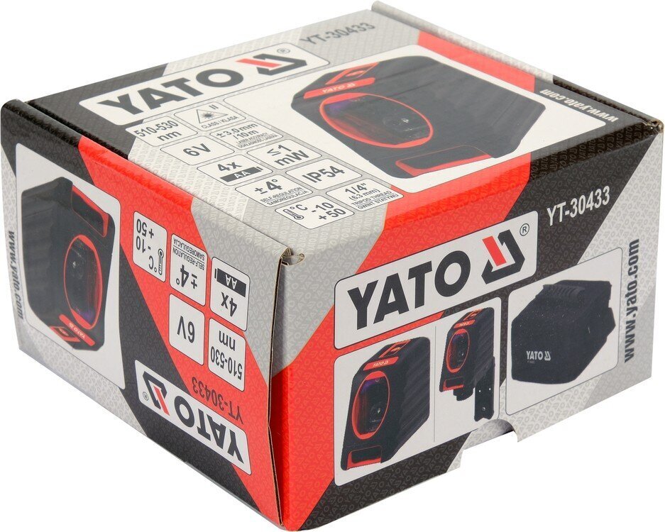 Laserrist (roheline kiir) Yato (YT-30433) hind ja info | Käsitööriistad | kaup24.ee