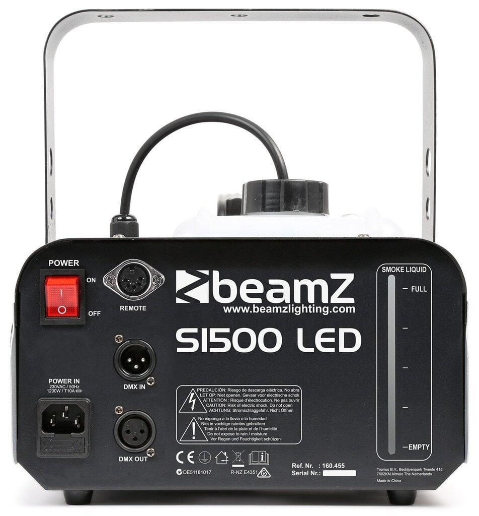 Suitsumasin BeamZ S1500 Led 9 x 3W RGB DMX hind ja info | Peokaunistused | kaup24.ee