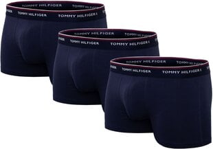 Мужские боксеры Tommy Hilfiger С Низкой Посадкой, 3 Пары, Темно-синие 1U87903841 409 16651 цена и информация | Мужские трусы | kaup24.ee