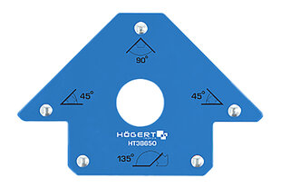 Magnetkeevitusruutu 34 kg Hoegert, HT3B650 цена и информация | Механические инструменты | kaup24.ee