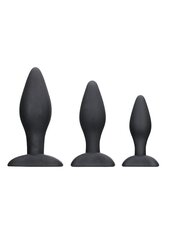 Ouch! anaaltappide komplekt Apex Butt Plug Set, 3 tk. цена и информация | Анальные игрушки | kaup24.ee