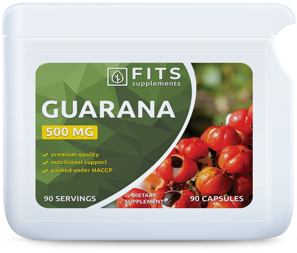 Toidulisand Guaraana 500 mg 90 kapslit hind ja info | Muud toidulisandid ja preparaadid | kaup24.ee