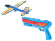 Lennuki stardi Led-püstol + sinine lennuk цена и информация | Poiste mänguasjad | kaup24.ee