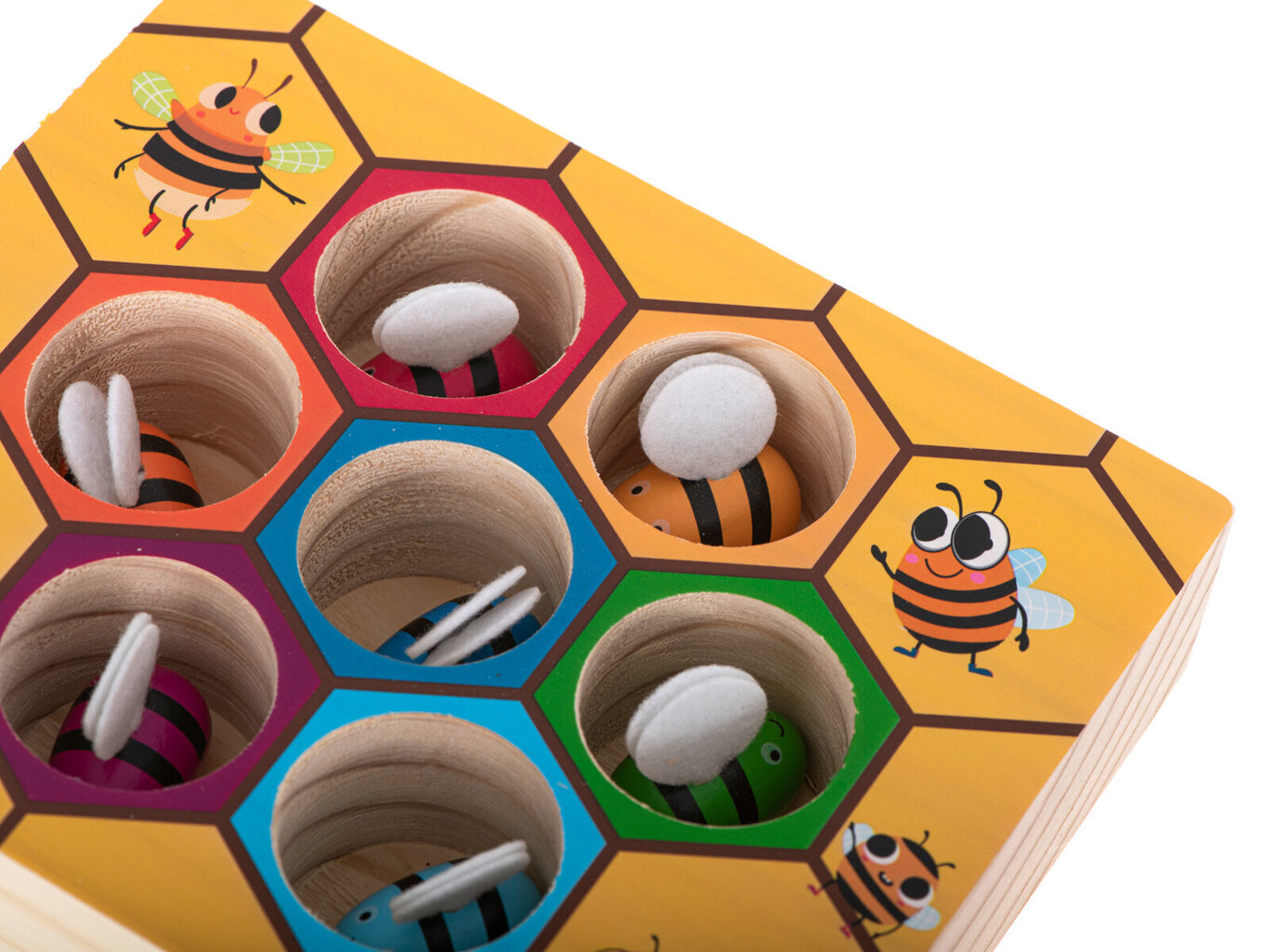 Hariv Montessori mesilaste kärgstruktuuri mäng hind ja info | Arendavad mänguasjad | kaup24.ee