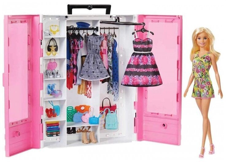 Barbie Fashionistas Ultimate Closet nukk ja aksessuaar GBK12 цена и информация | Tüdrukute mänguasjad | kaup24.ee