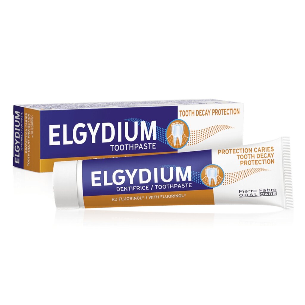 Hambapasta Elgydium Tooth Decay Protection Pierre Fabre Oral Care, 75 ml hind ja info | Suuhügieen | kaup24.ee