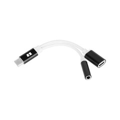 REBEL USB-C - переходник Jack 3,5 мм 0,15 м цена и информация | Кабели для телефонов | kaup24.ee