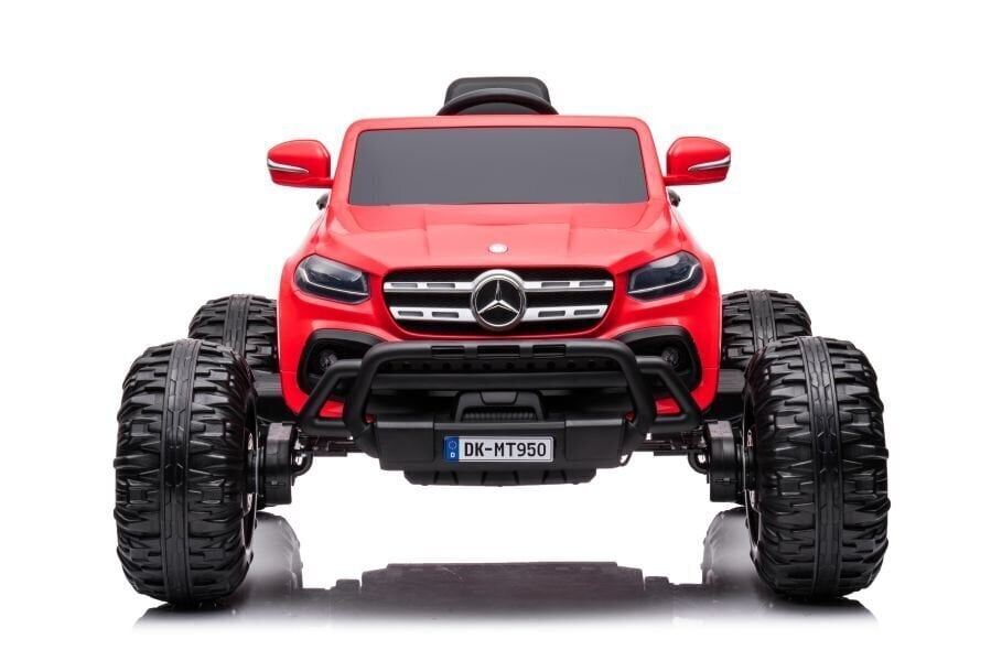 Laste ühekohaline elektriauto Mercedes DK-MT950 4x4, punane hind ja info | Laste elektriautod | kaup24.ee