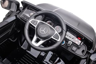 Одноместный детский электромобиль Mercedes DK-MT950 4x4, черный цена и информация | Электромобили для детей | kaup24.ee