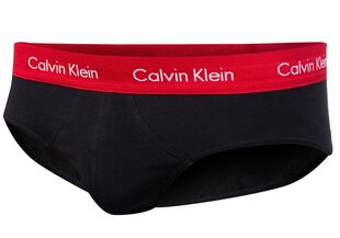 Calvin Klein meeste aluspüksid BRIEF 3 PAK BLACK U2661G 9IJ 19757 hind ja info | Meeste aluspesu | kaup24.ee