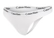 Calvin Klein naiste stringiga, 3 paari, BLACK/WHITE QD3587E WZB 19885 цена и информация | Naiste aluspüksid | kaup24.ee