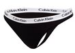 Calvin Klein naiste stringiga, 3 paari, BLACK/WHITE QD3587E WZB 19885 цена и информация | Naiste aluspüksid | kaup24.ee