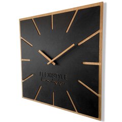 Настенные часы Деревянные Точное время 60см цена и информация | Часы | kaup24.ee