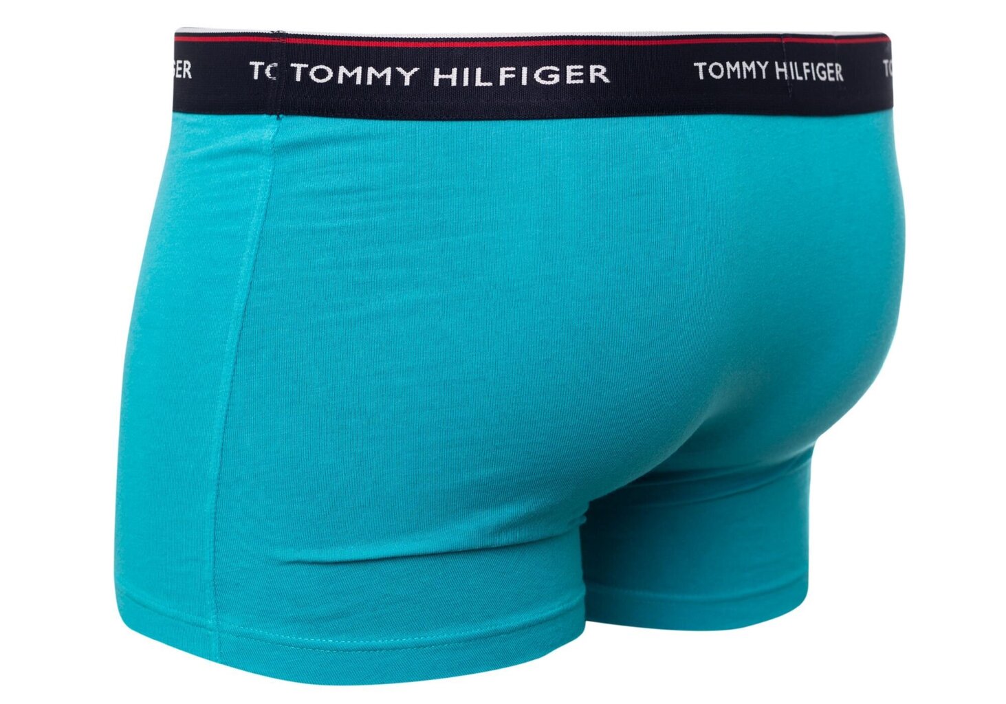 Tommy Hilfiger meeste bokserid, 3 paari BLUE/AQUA/DARK GRAY 1U87903842 0SQ 19296 hind ja info | Meeste aluspesu | kaup24.ee