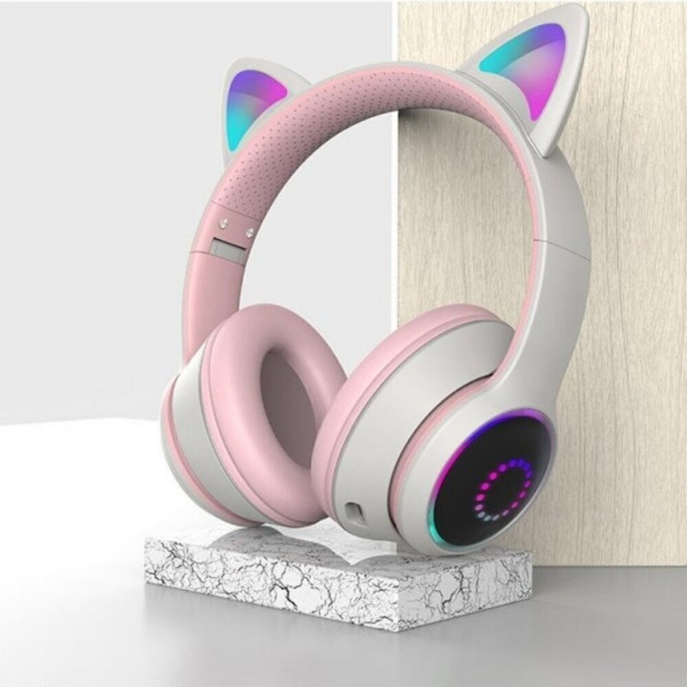 Cat Ears RGB, pink hind ja info | Kõrvaklapid | kaup24.ee