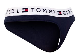 Женские трусики-стринги Tommy Hilfiger THONG NAVY UW0UW01572 416 19911 цена и информация | набор из 3 хлопковых женских трусиков с рисунком | kaup24.ee