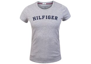 Tommy Hilfiger naiste T-särk T-SHIRT SS TEE PRINT GRAY UW0UW00091 004 19861 цена и информация | Женские футболки | kaup24.ee