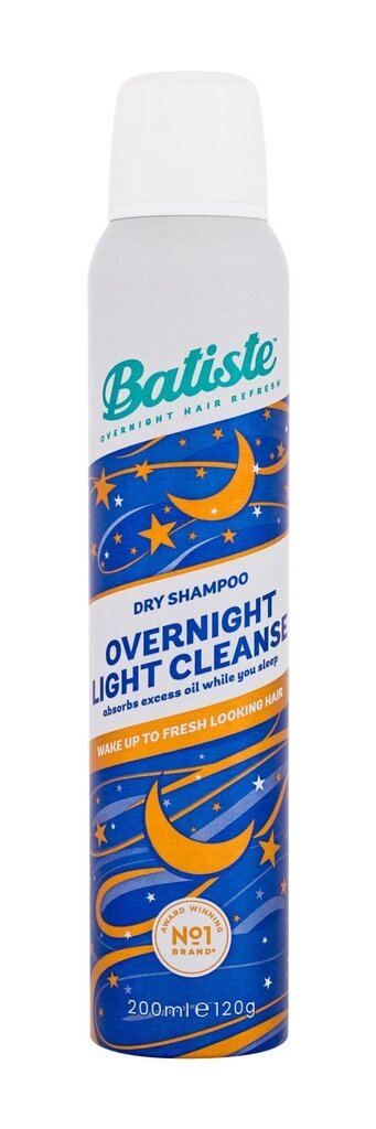 Kuivšampoon Overnight Light Cleanse, 200 ml hind ja info | Šampoonid | kaup24.ee