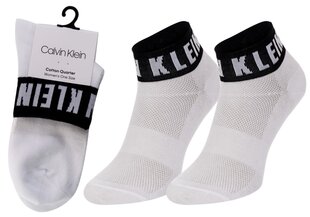 Calvin Klein sokid, 1 paar, WHITE 100001813 002 19850 цена и информация | Женские носки | kaup24.ee