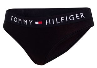 Женские трусики - бикини Tommy Hilfiger BIKINI BLACK UW0UW01566 990 19899 цена и информация | набор из 3 хлопковых женских трусиков с рисунком | kaup24.ee