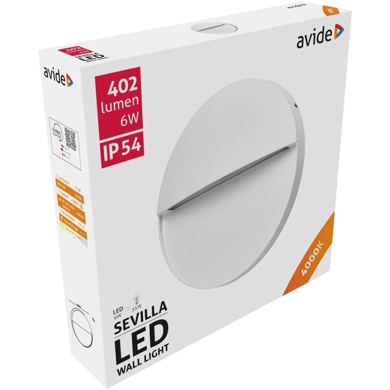 Välisvalgusti Avide Step Sevilla Led 3W NW IP54, 11 cm hind ja info | Aia- ja õuevalgustid | kaup24.ee