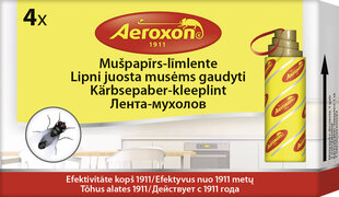Липучка Aeroxon для мух, 12 шт. цена и информация | Насекомые | kaup24.ee