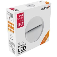 Välisvalgusti Avide Step Sevilla Led 3W NW IP54, 11 cm цена и информация | Уличное освещение | kaup24.ee