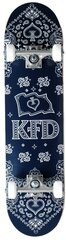 Скейтборд 77,5 "KFD Bandana Complete, темно-синий цена и информация | Скейтборды | kaup24.ee