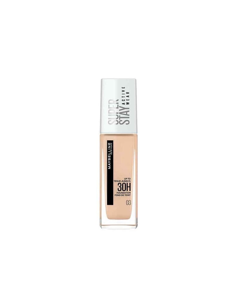 Vedel meigipõhi Maybelline Superstay Activewear 30 h Foundation 32 Golden (30 ml) hind ja info | Jumestuskreemid, puudrid | kaup24.ee