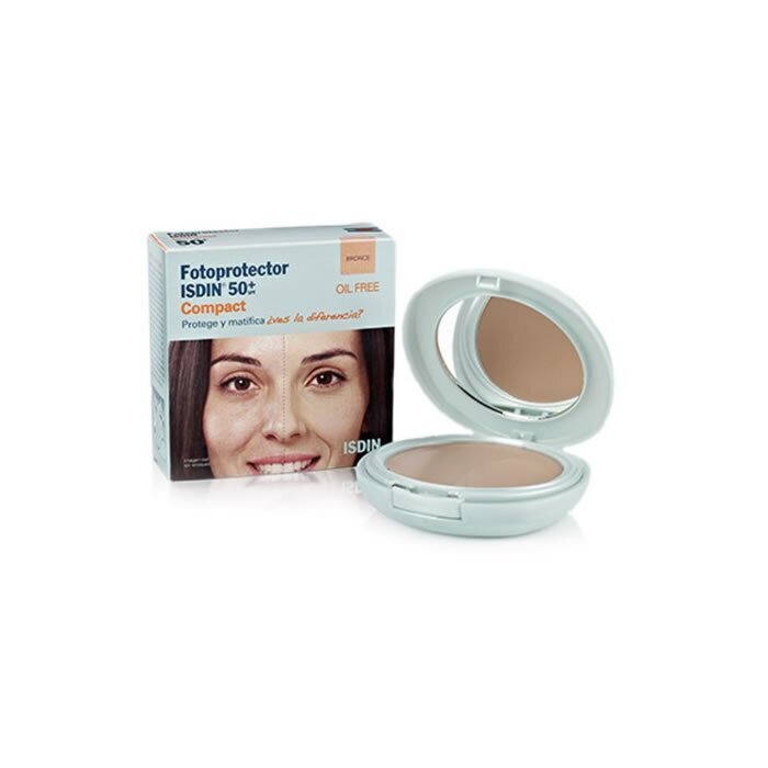 Puudri meigialus Isdin Fotoprotector Compact Pronks Spf 50+ (10 g) hind ja info | Jumestuskreemid, puudrid | kaup24.ee