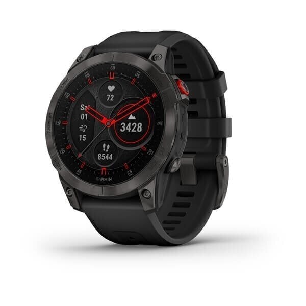 Garmin epix Gen 2 Sapphire Black Titanium/Black цена и информация | Nutikellad (smartwatch) | kaup24.ee