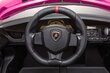 Kahekordne elektriauto lastele Lamborghini Veneno, roosa hind ja info | Laste elektriautod | kaup24.ee