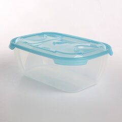 ristkülikukujuline kast 3,0l sinine цена и информация | Посуда для хранения еды | kaup24.ee