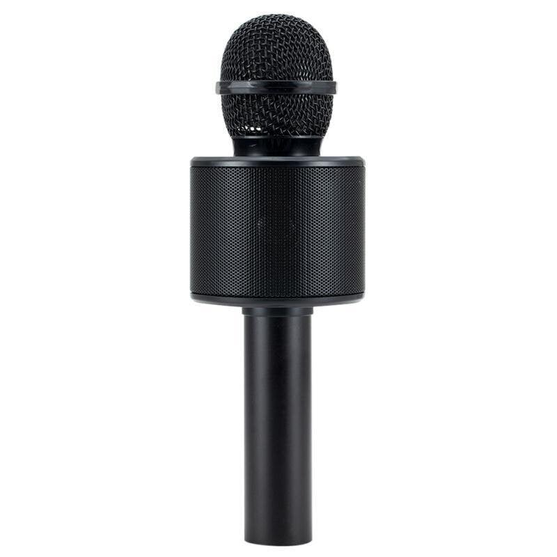 Karaoke mikrofon, häält muutvate efektidega, juhtmeta Bluetooth-mikrofon, must hind ja info | Arendavad mänguasjad | kaup24.ee